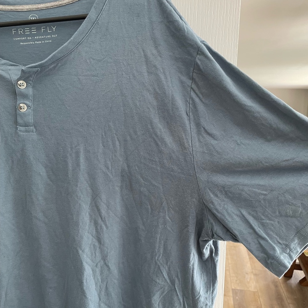 Men’s Free Fly Bamboo Heritage Short Sleeve Henley